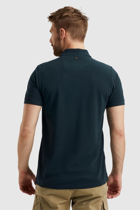 PME legend short sleeve polo garment dyed piq